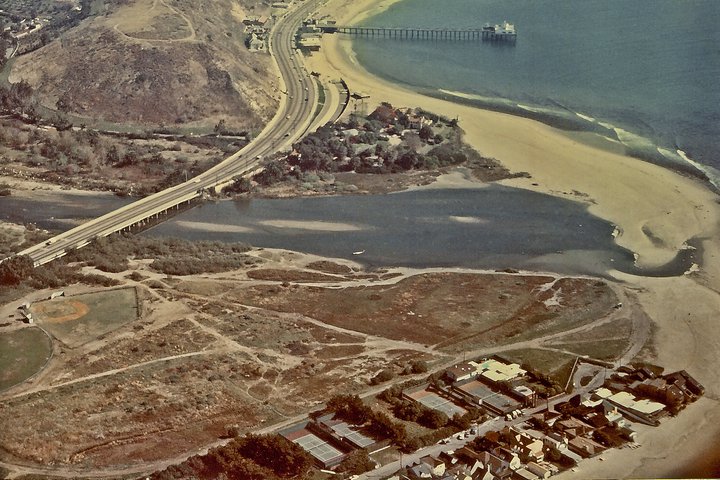 Malibu Lagoon in the 1970s